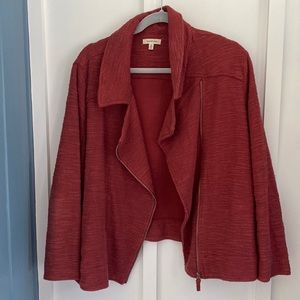 Max Studio Jacket/Blazer Moto Style Jacket